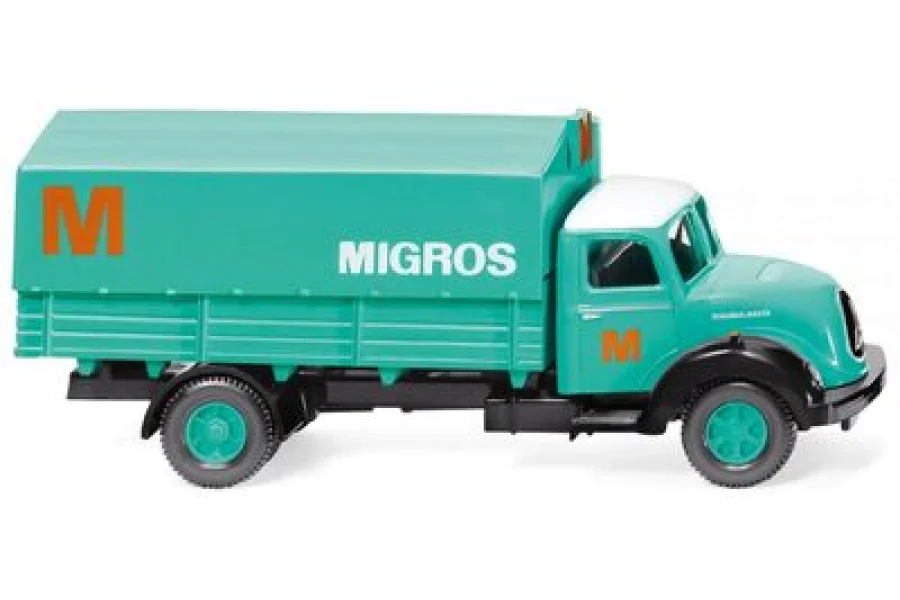 Pritschen-Lkw (Magirus Sirius) "Migros"