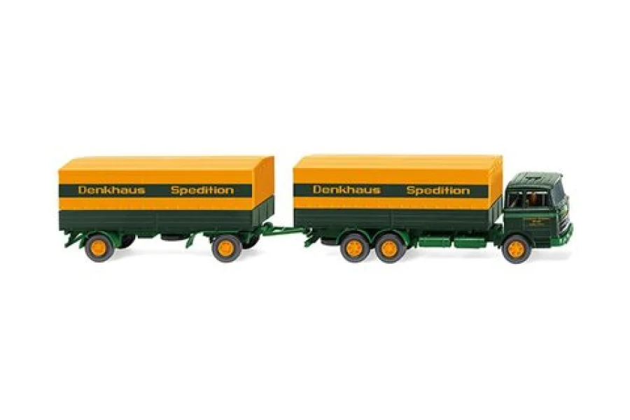 Souprava s plošinovým vozem (MB 2223) "Sped. Denkhaus"