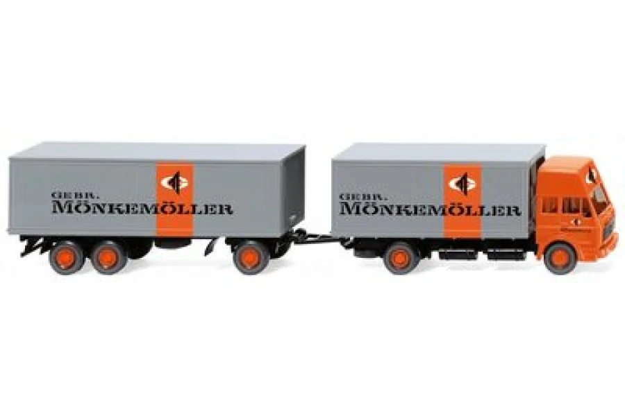 Tren de camiones furgón (MB 1638 techo alto) "Mönkemöller"