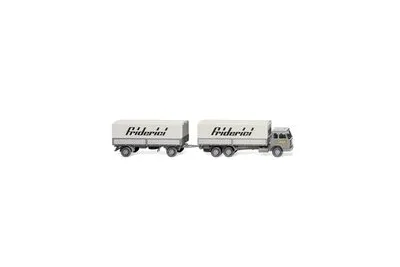 Wiking 047502: Autotreno a pianale (Hanomag Henschel) "Friderici"
