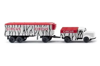 Wiking 049204: Ciężki transport drogowy (MB L 3500) "Circus"