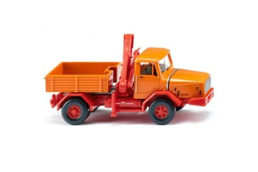 Trattore stradale pesante (Faun) — giallo-arancione