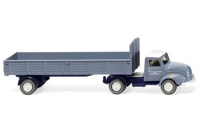 Wiking 051001: Zestaw siodłowy z platformą (Magirus S 3500) "Porsche"