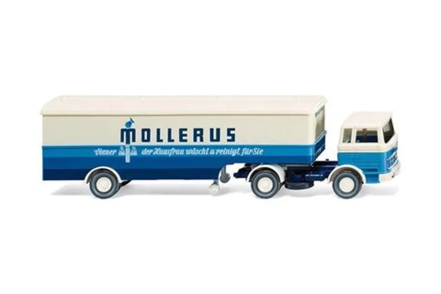 Autoarticolato con semirimorchio furgonato (MB 1620) "Mollerus"