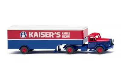 Wiking 051328: Koffersattelzug (Henschel) "Kaiser's Kaffee"