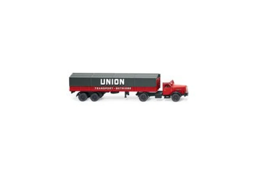 Autoarticolato a pianale (Henschel) ``Union Transport``