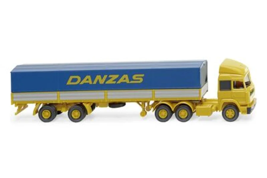 Autoarticolato a pianale (Iveco) "Danzas"