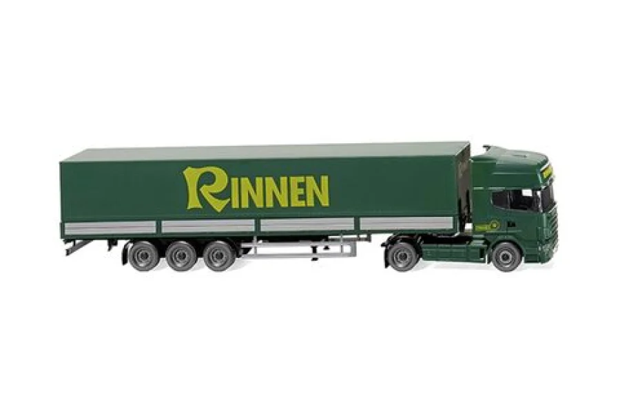 Pritschensattelzug (Scania R420 Topline) "Rinnen"