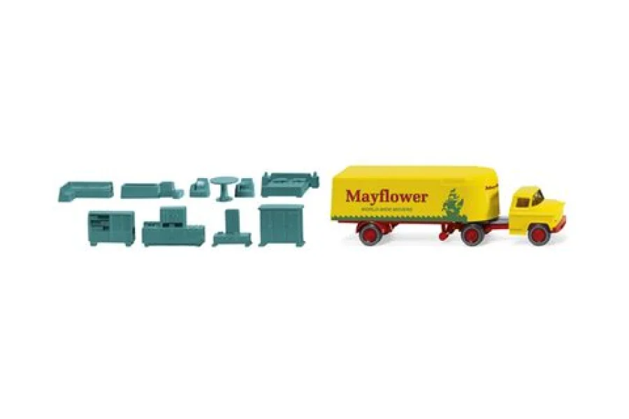 Sedlový tahač s kastlovým návěsem (Chevrolet) "Mayflower"