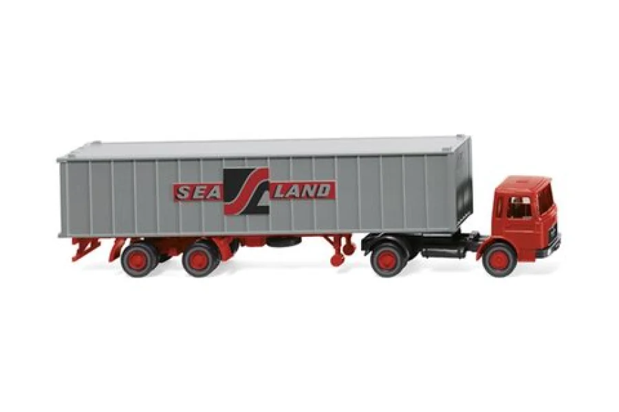 Kontejnerová souprava s návěsem (MAN) "Sealand"