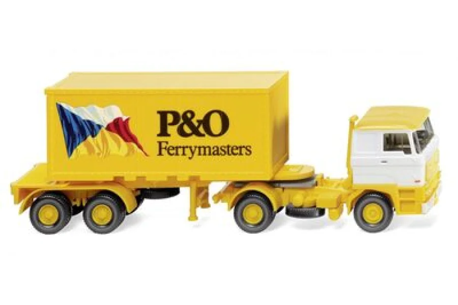 Autoarticolato portacontainer 20' (DAF) "P & O"
