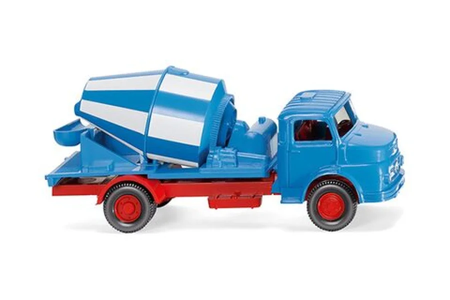 Betonmischer (MB Kurzhauber) - blau/weiß