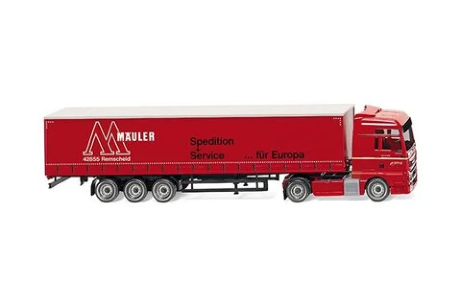 Semirimorchio a tendine (MAN TGX Euro 6) "Mäuler"