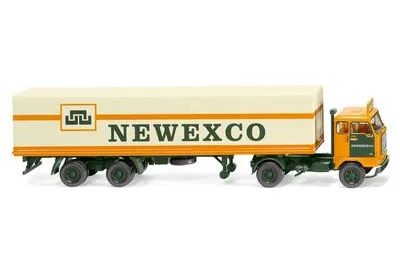 Wiking 054202: Koffersattelzug (Volvo F88) "Newexco"