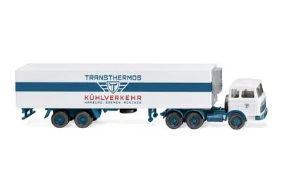 Wiking 054302: Седельный тягач с рефрижераторным фургоном (MB) "Transthermos"