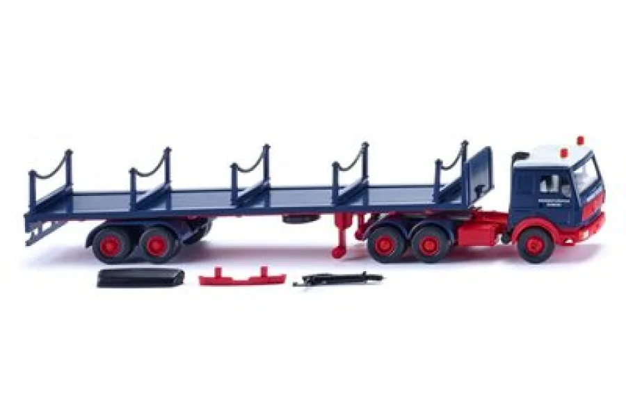 Rungensattelzug (MB 3850) "Rheinkraft-Spedition"
