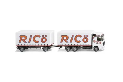 Wiking 056402: Curtain-sided truck (MB Actros)