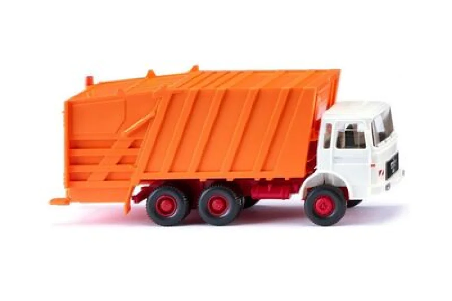Pressmüllwagen (MAN) - weiß/kommunalorange