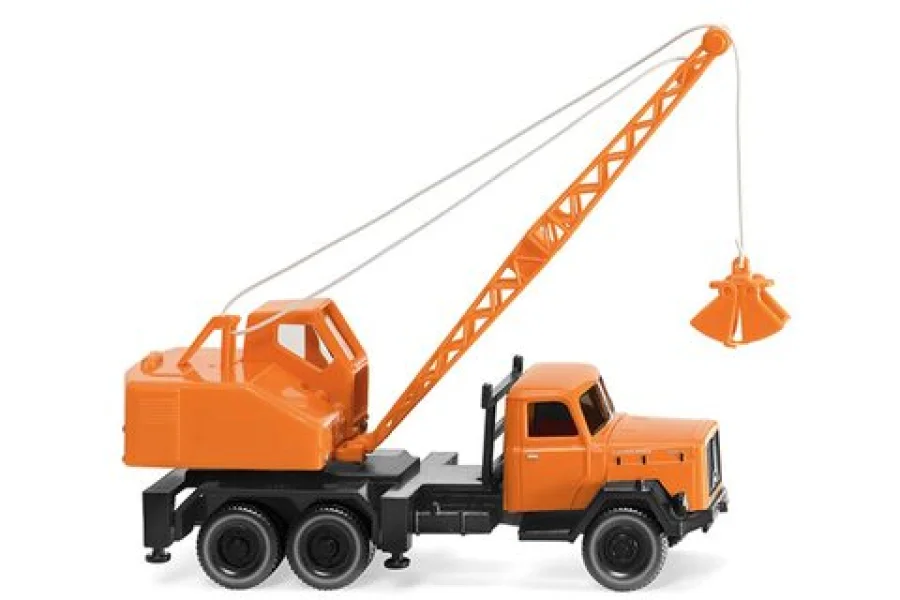 Kranwagen (Magirus/Fuchs) - kommunalorange