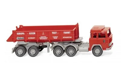 Wiking 067708: Сідельний автопоїзд із заднім скиданням (Magirus 235 D)