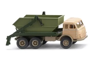 Wiking 067908: Absetzkipper (Henschel) - beige
