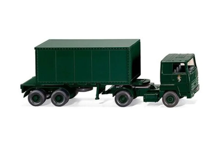 Kontejnerová souprava s návěsem (Ford Transcontinental)