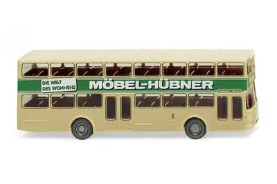 Wiking 073004: Doppeldeckerbus (MAN SD 200) "Möbel Hübner"