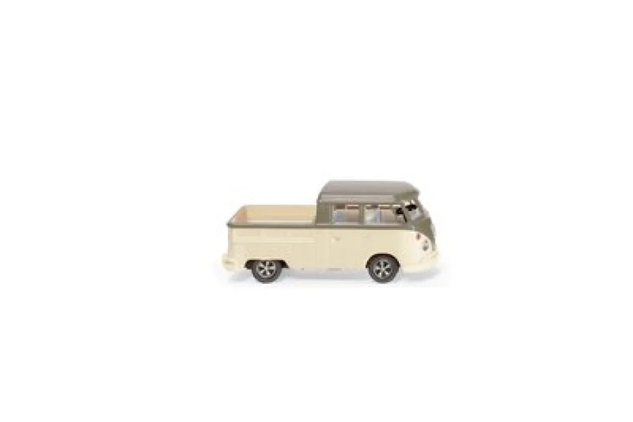 VW T1 Doppelkabine - olivgrau/perlweiß