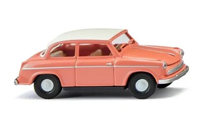 Wiking 080635: Lloyd Alexander TS - rosso salmone con tetto bianco