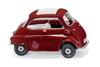 Wiking 080809: BMW Isetta 4-Rad - weinrot