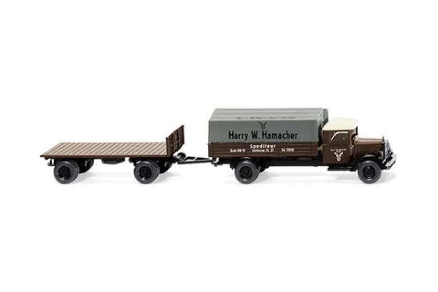 Pritschenlastzug (MB L 2500) "Sped. Hamacher"