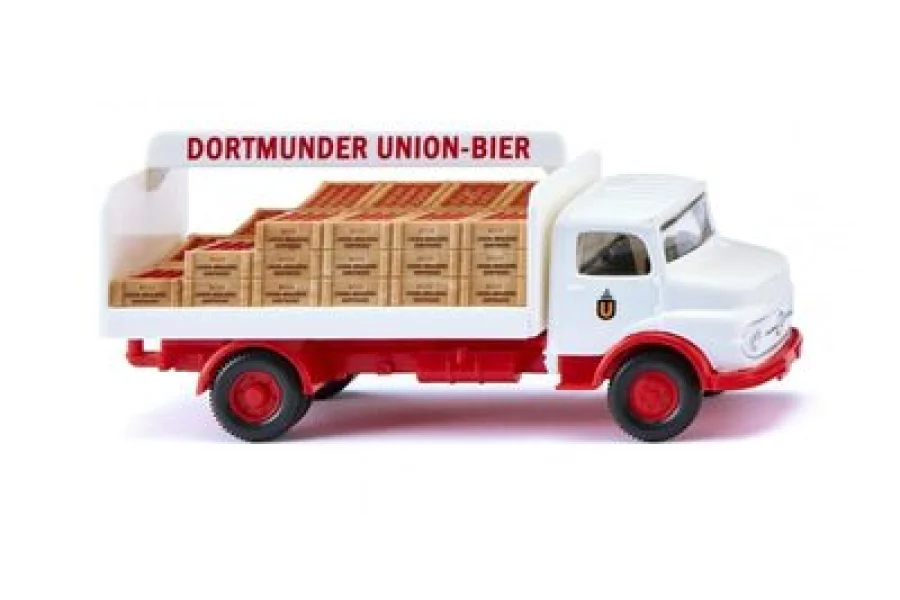 Getränke-Lkw (MB Kurzhauber) "Dortmunder Union"