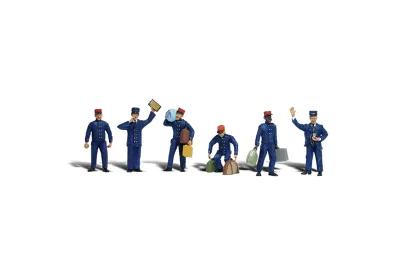 Woodland Scenics A1847: Figurines H0 : personnel de train