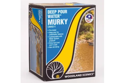 Woodland Scenics CW4511: Deep Pour Water Unterwassereffekt trüb