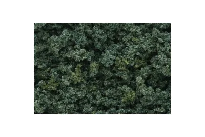 Woodland Scenics FC1637: Underbrush Beflockungsmaterial dunkelgrün