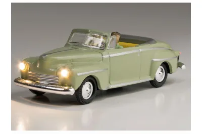 Woodland Scenics JP5594: H0 Just Plug PKW Cabriolet beleuchtet
