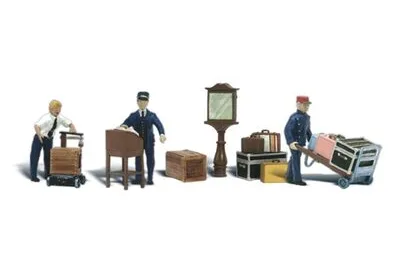 Woodland Scenics WA1909: Station staff
