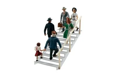 Woodland Scenics WA1954: Stair climber/descender figure